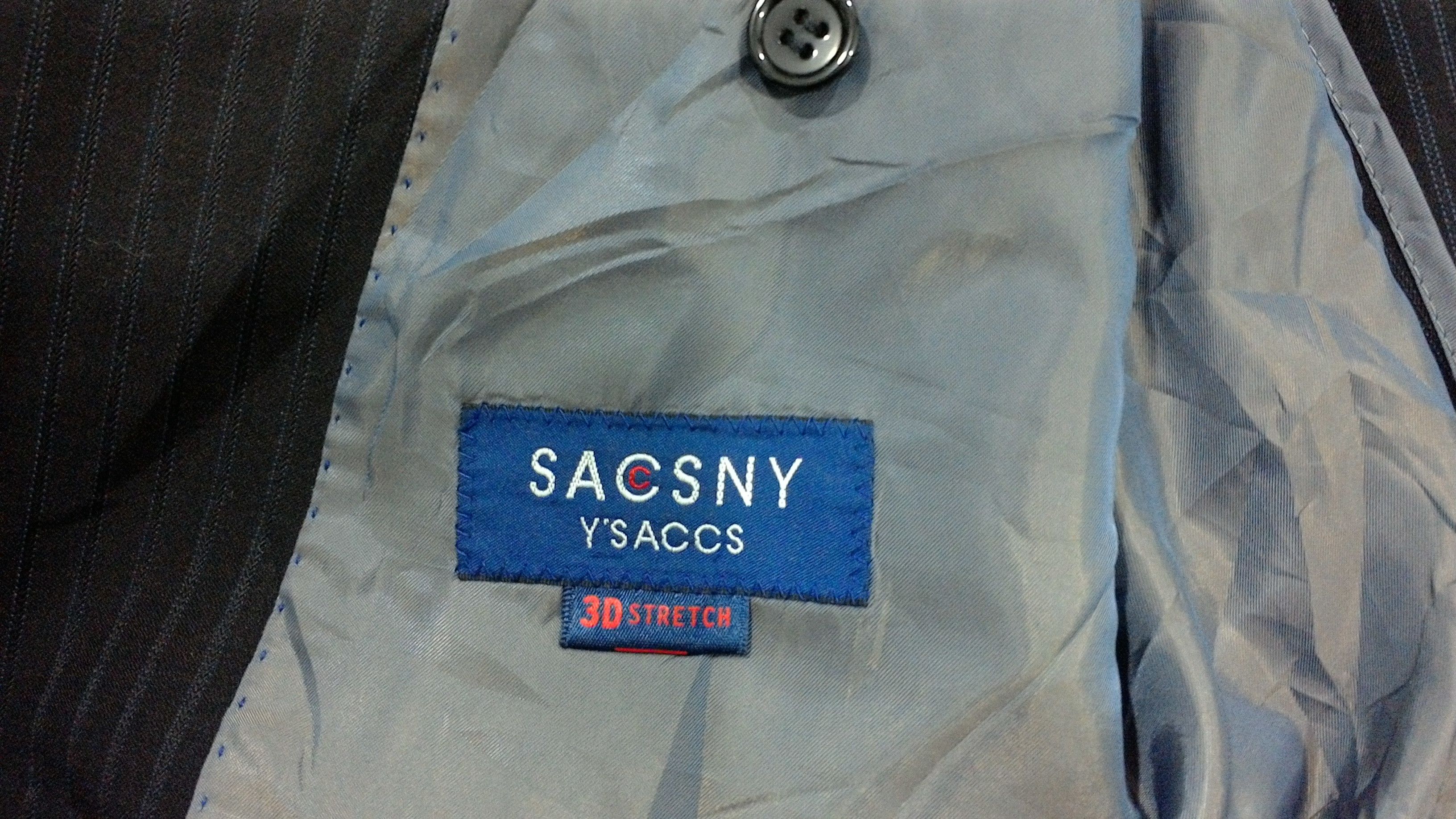 Yohji Yamamoto Yohji Yamamoto Y'saccs Sacsny Blazer Jacket Size US M / EU 48-50 / 2 - 7 Thumbnail