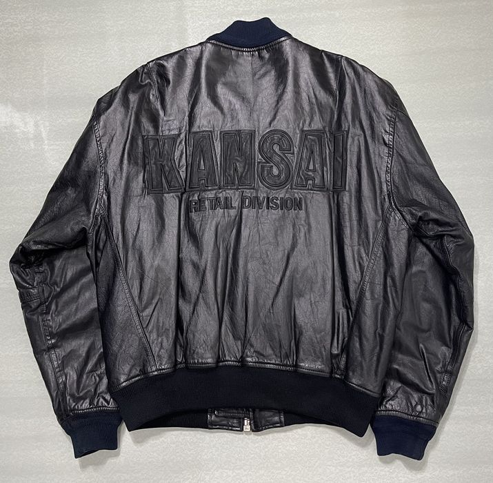 Archival Clothing Kansai Yamamoto Retail Division MA 1 Leather