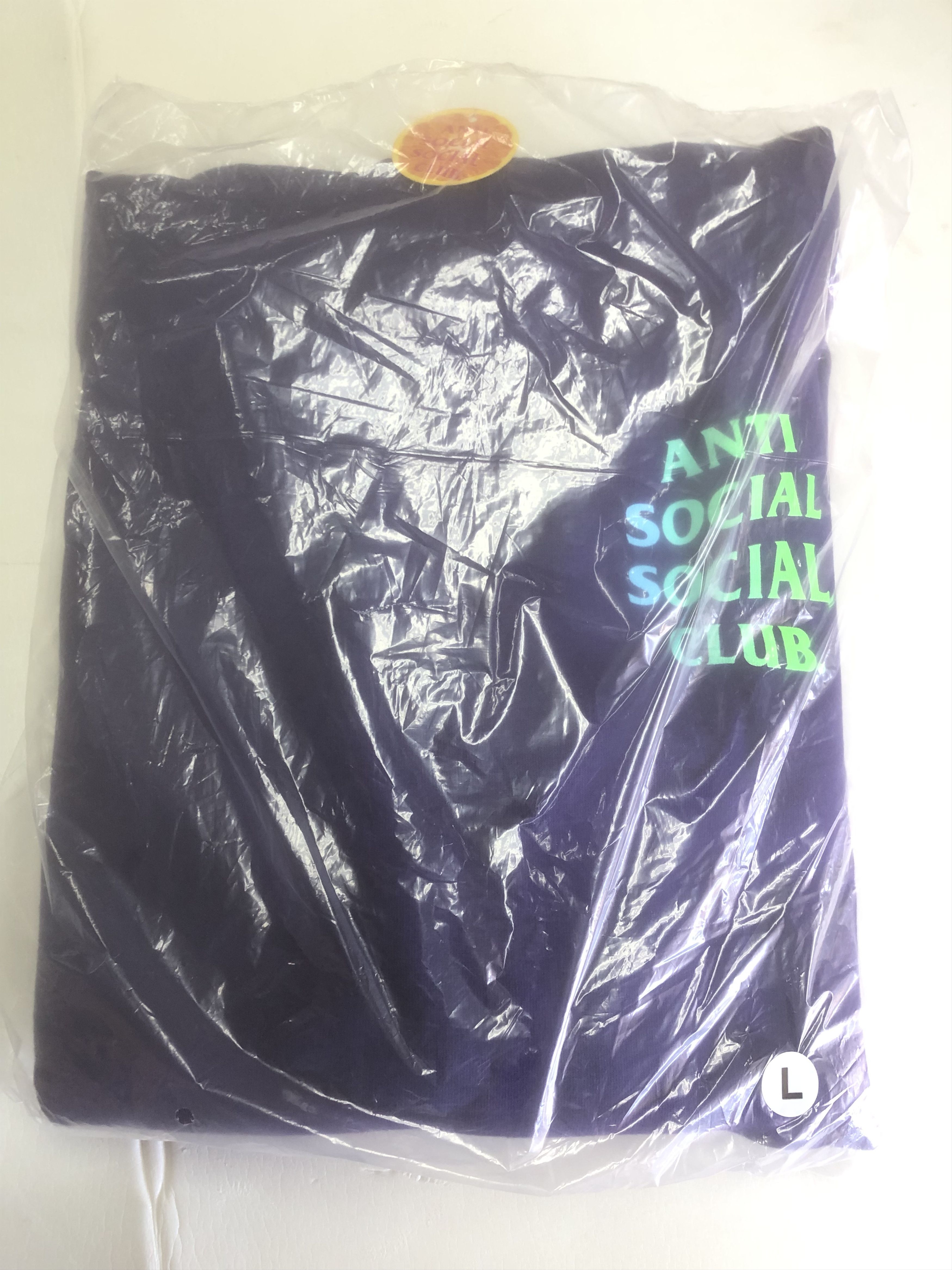 Anti Social Social Club DS ASSC Cancelled Again Purple Hoodie BAPE KITH FTP FOG CDG Size US L / EU 52-54 / 3 - 2 Thumbnail