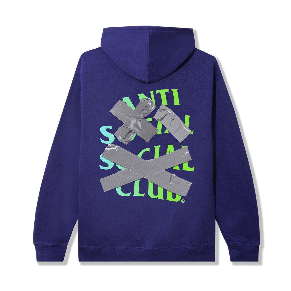 Anti Social Social Club DS ASSC Cancelled Again Purple Hoodie BAPE KITH FTP FOG CDG Size US L / EU 52-54 / 3 - 6 Thumbnail