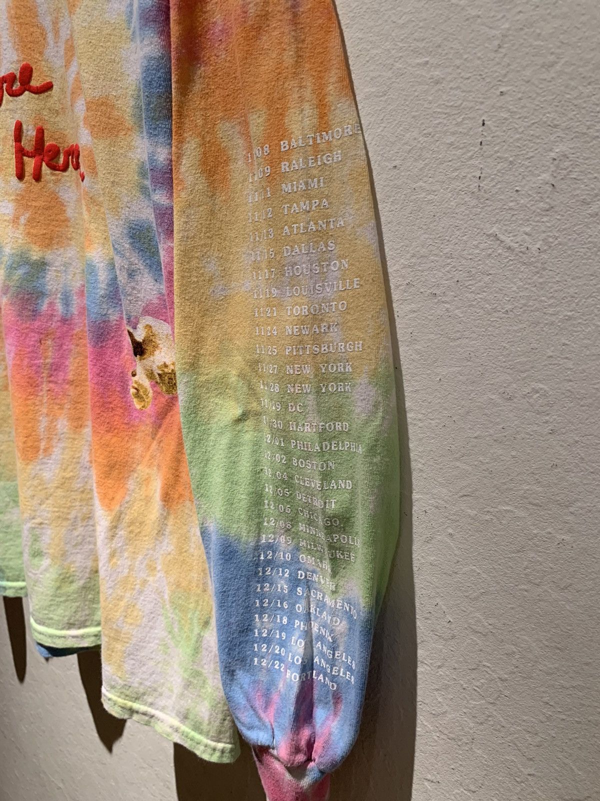 Band Tees × Designer × Travis Scott *RARE* Travis Scott Astroworld Tour Wish You Were Here Shirt Size US M / EU 48-50 / 2 - 4 Thumbnail