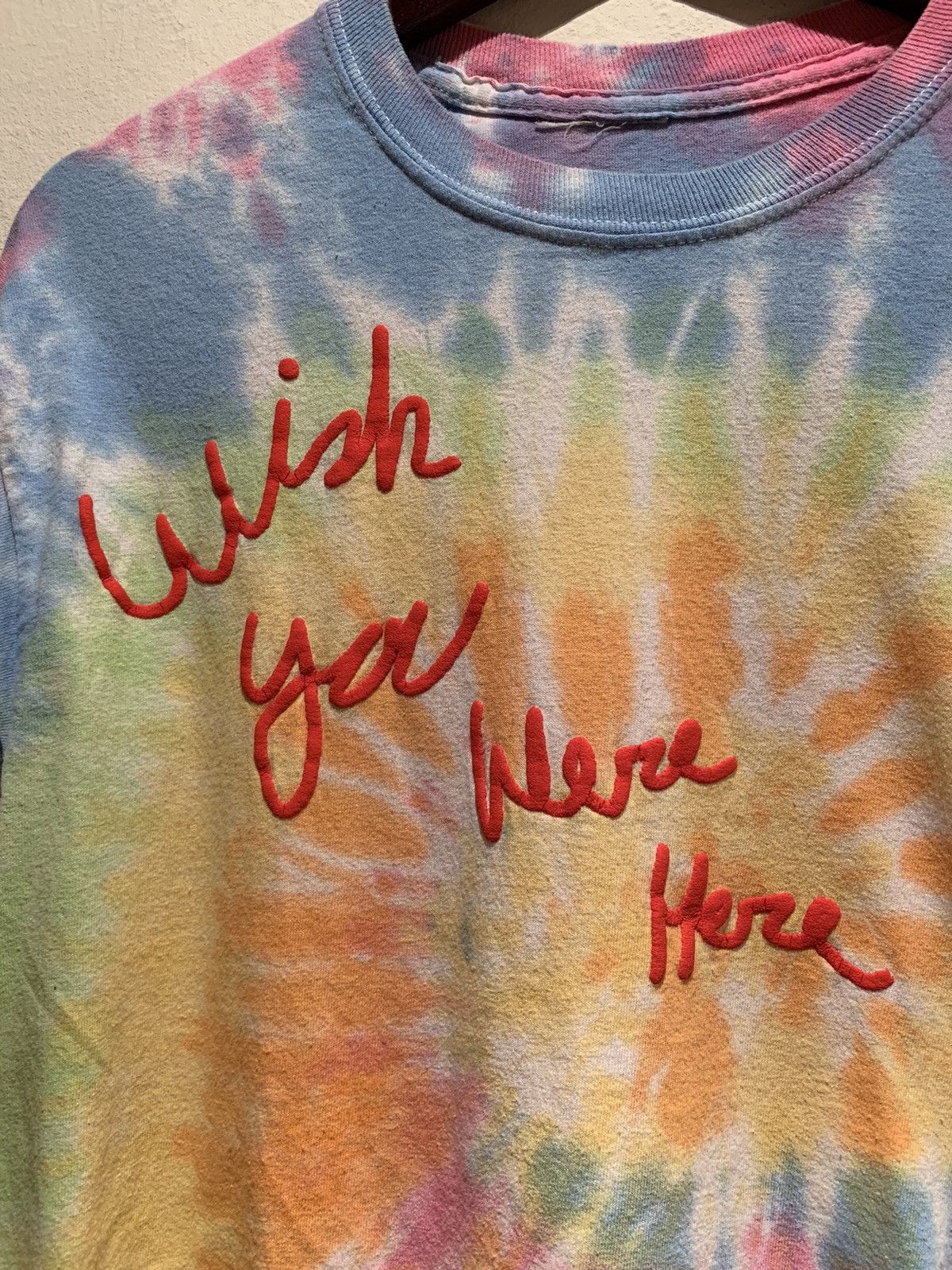Band Tees × Designer × Travis Scott *RARE* Travis Scott Astroworld Tour Wish You Were Here Shirt Size US M / EU 48-50 / 2 - 3 Thumbnail