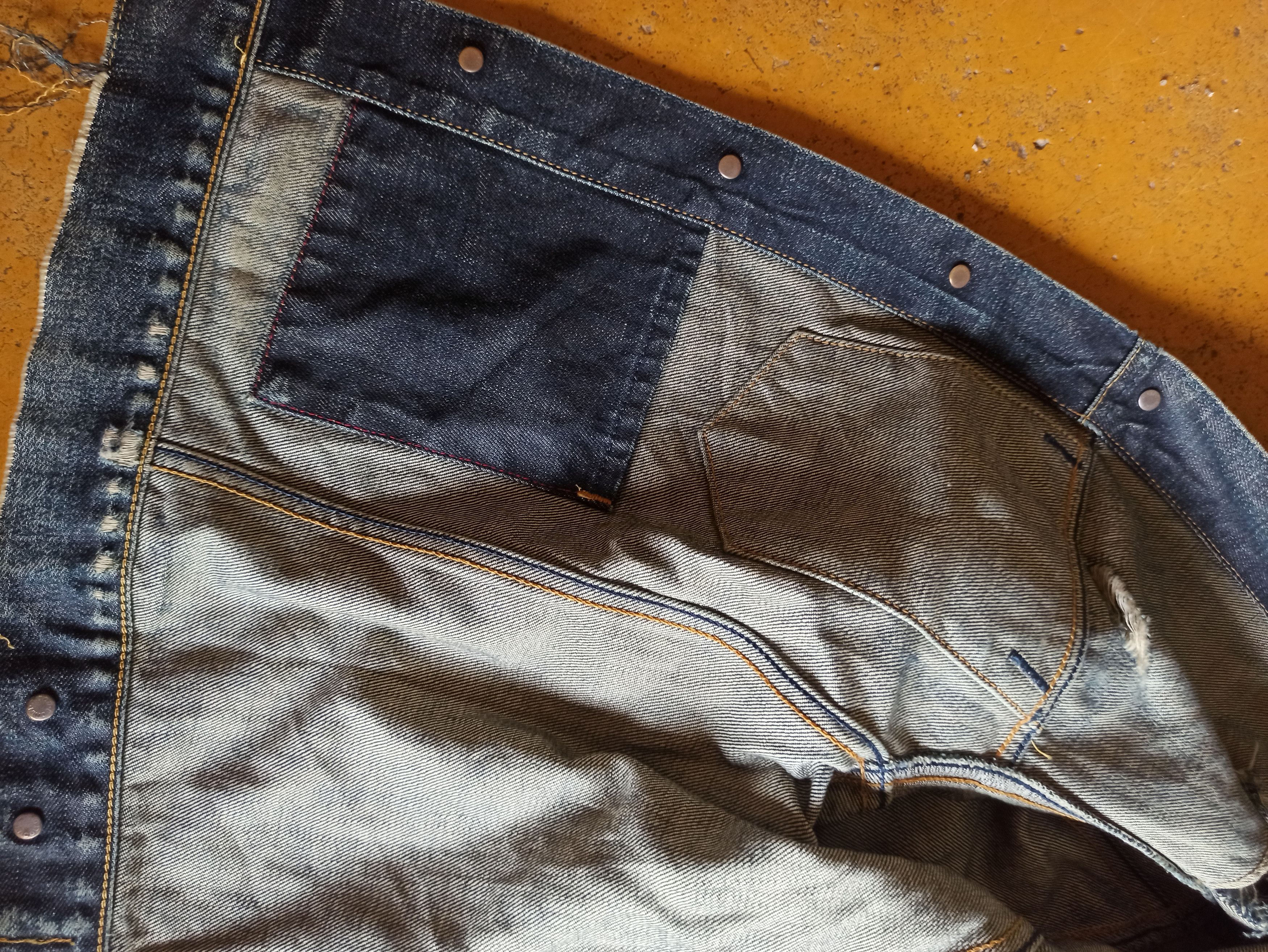 Edwin × Japanese Brand Edwin function Distressed Denim Jacket Size US L / EU 52-54 / 3 - 8 Thumbnail