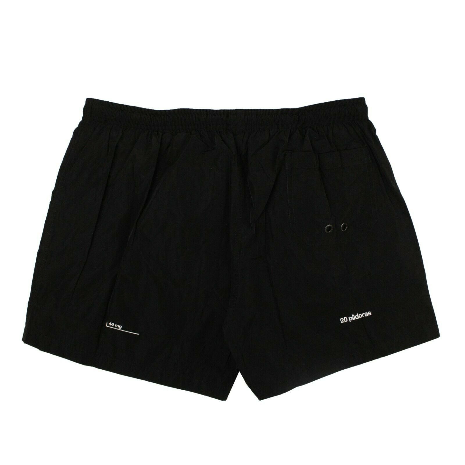 Marcelo Burlon Black Confidential Track Shorts Size L Size US 36 / EU 52 - 2 Thumbnail