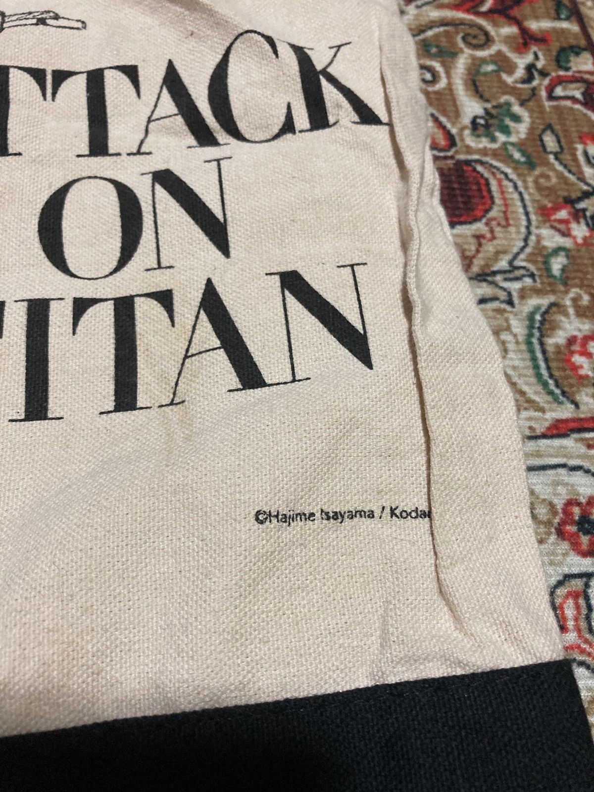 Anime × Beams Plus × Japanese Brand Attack On Titan x Beams Japanese Anime Tote Bag Size ONE SIZE - 3 Thumbnail