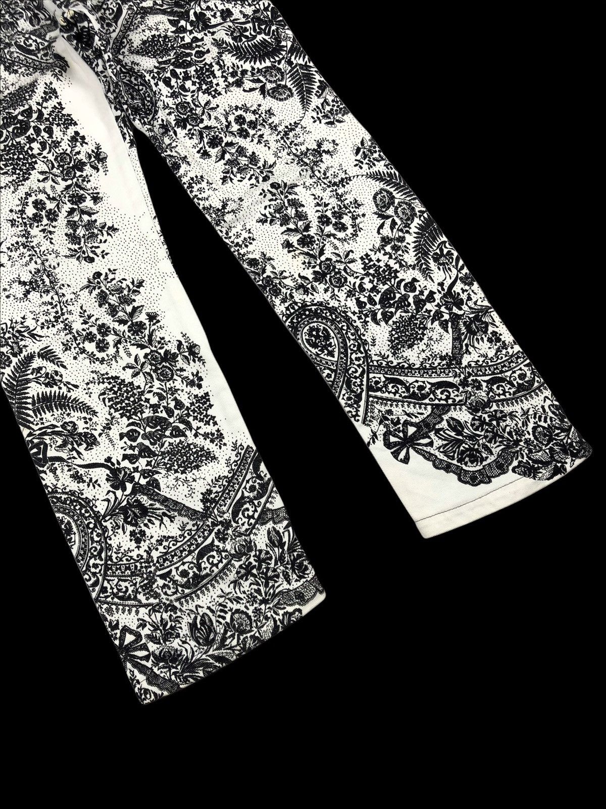 Marjan Pejoski Archive Marjan Pejoski Paisley Design Ankle Denim Size US 32 / EU 48 - 7 Thumbnail