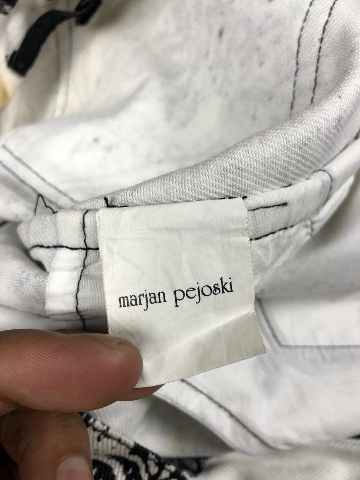 Marjan Pejoski Archive Marjan Pejoski Paisley Design Ankle Denim Size US 32 / EU 48 - 14 Thumbnail
