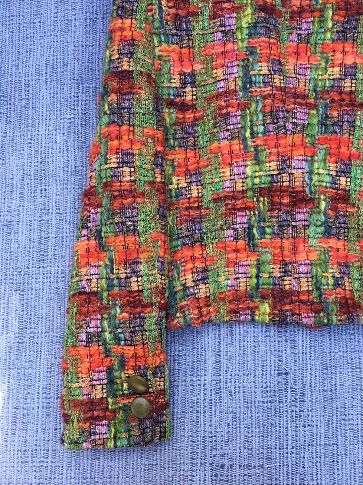 Armani Collezioni vintage armani collezioni tweed jacket Size US M / EU 48-50 / 2 - 10 Thumbnail