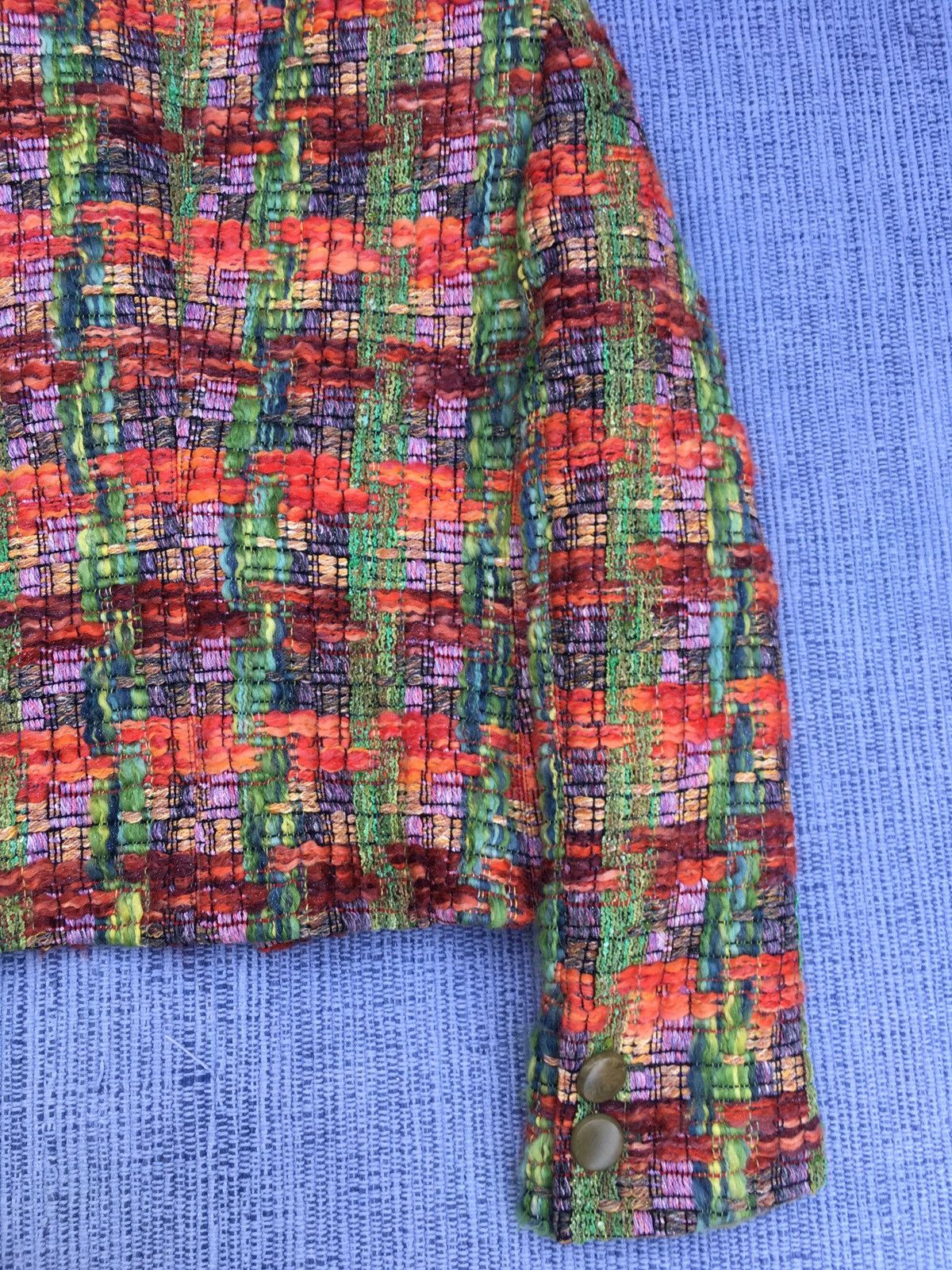 Armani Collezioni vintage armani collezioni tweed jacket Size US M / EU 48-50 / 2 - 9 Thumbnail