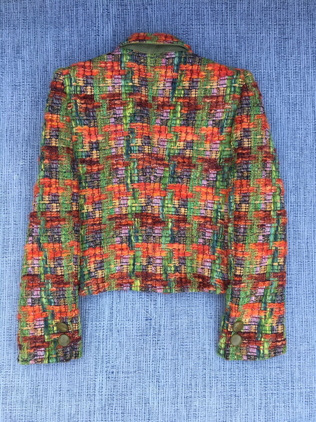 Armani Collezioni vintage armani collezioni tweed jacket Size US M / EU 48-50 / 2 - 7 Thumbnail