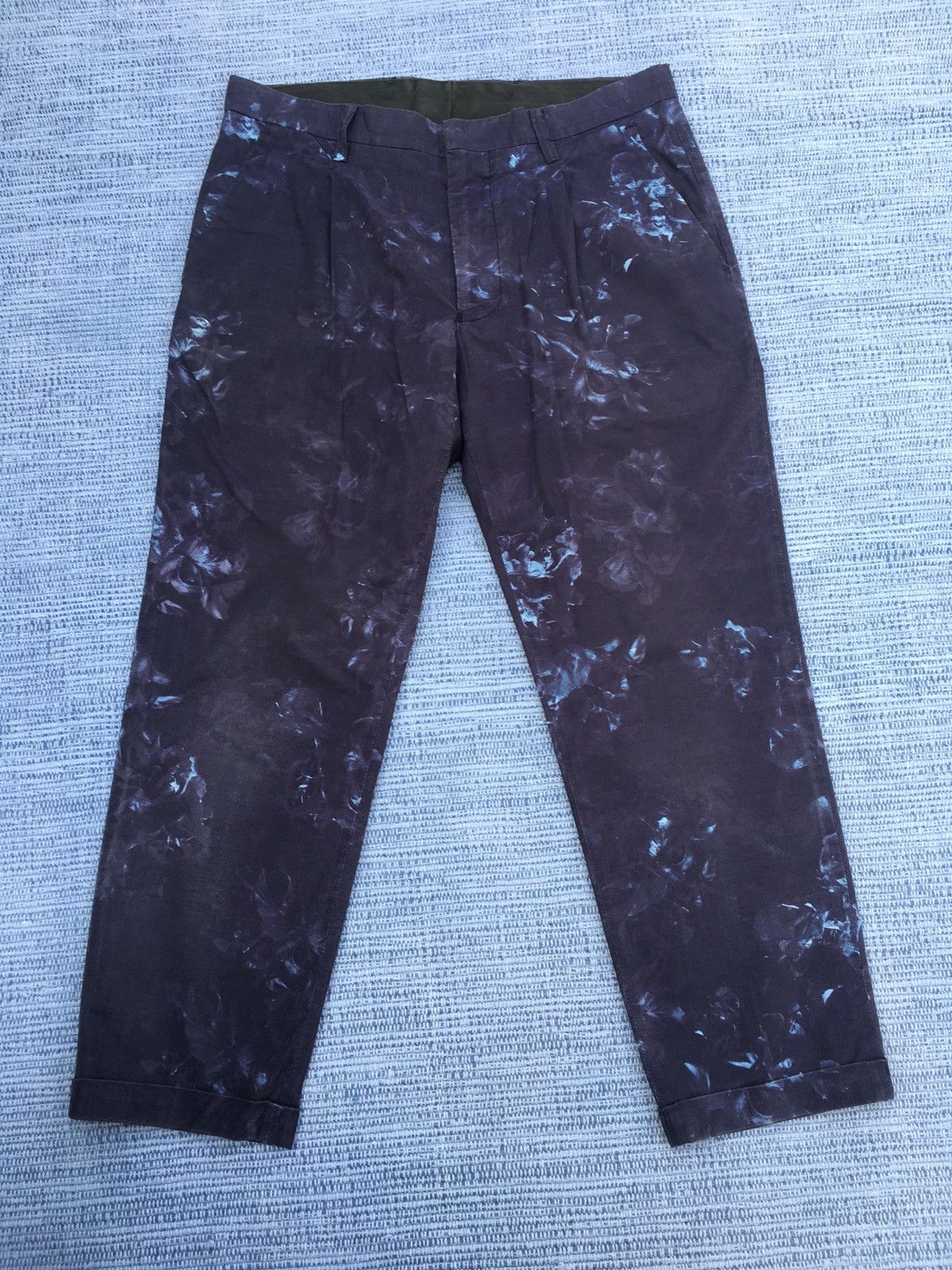 Paul Smith Ps paul smith prited cropped pants Size US 30 / EU 46 - 1 Thumbnail