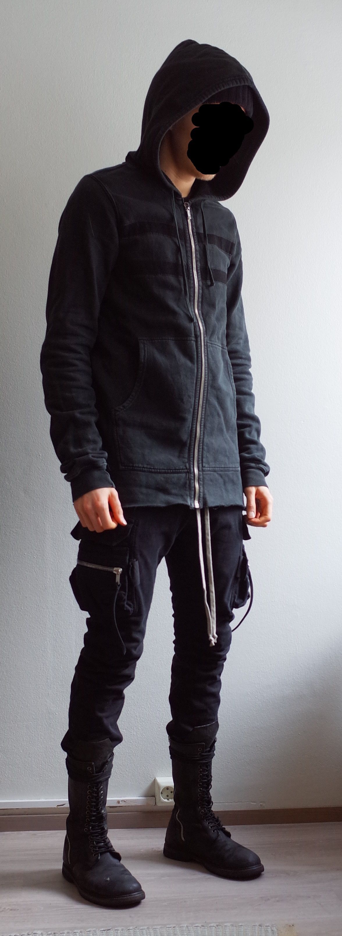 Rick Owens × Rick Owens Drkshdw 07 SUICIDAL TENDENCIES HOODIE Size US M / EU 48-50 / 2 - 12 Thumbnail