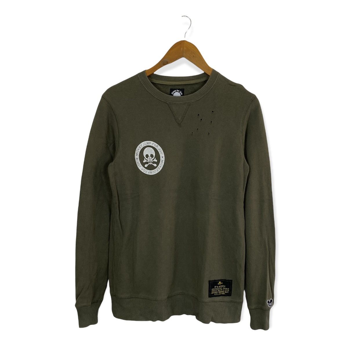 Mickey Mouse RARE!! MICKEY MOUSE JUMP FOR JOY SWEATSHIRT NICE DESIGN Size US S / EU 44-46 / 1 - 1 Thumbnail