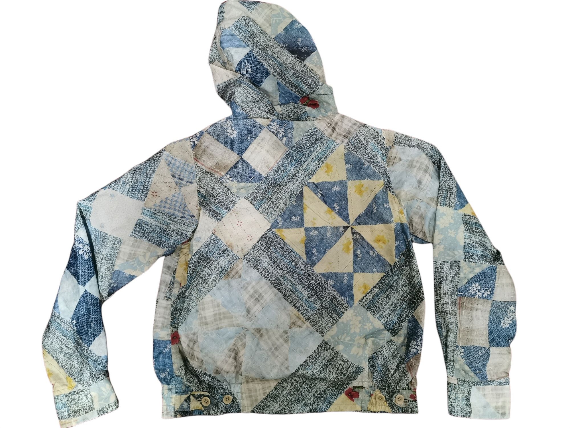 Kapital Kapital simulated patchwork design windbreaker Size US S / EU 44-46 / 1 - 6 Thumbnail