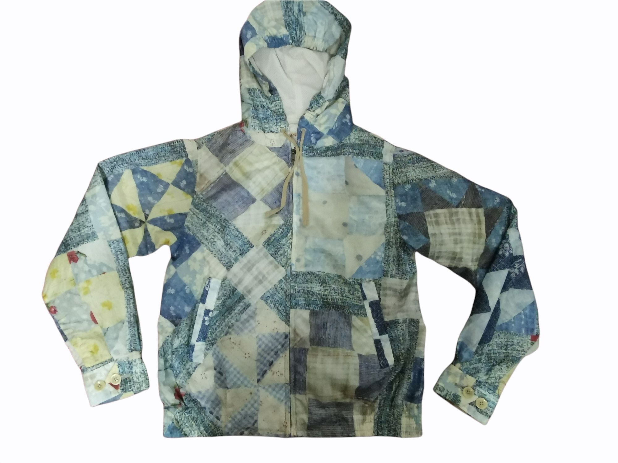 Kapital Kapital simulated patchwork design windbreaker Size US S / EU 44-46 / 1 - 1 Thumbnail