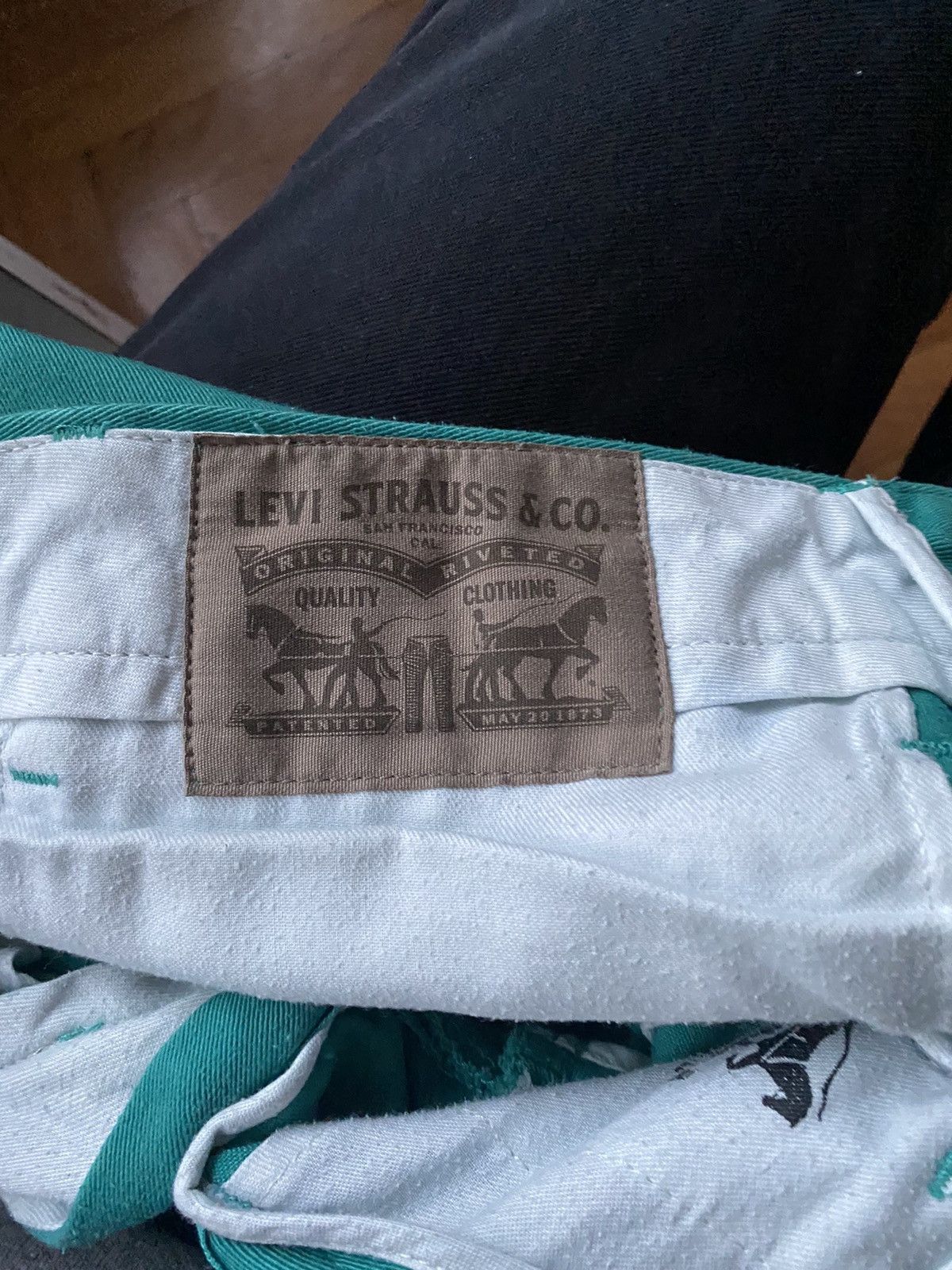 Levi's Vintage y2k archive Levi’s pants black tab Size US 30 / EU 46 - 6 Thumbnail