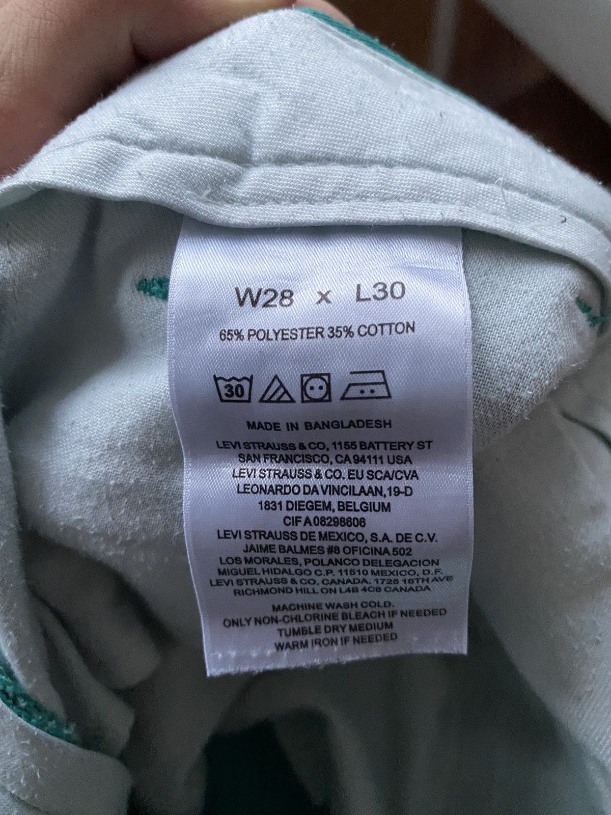 Levi's Vintage y2k archive Levi’s pants black tab Size US 30 / EU 46 - 5 Thumbnail