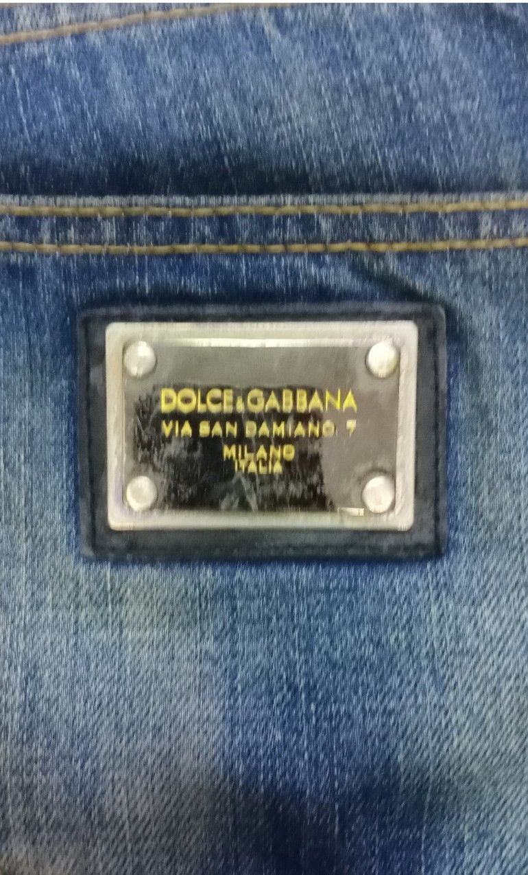 Dolce & Gabbana × Vintage Vintage Distressed Dolce & Gabbana Ripped Denim Size US 34 / EU 50 - 8 Thumbnail