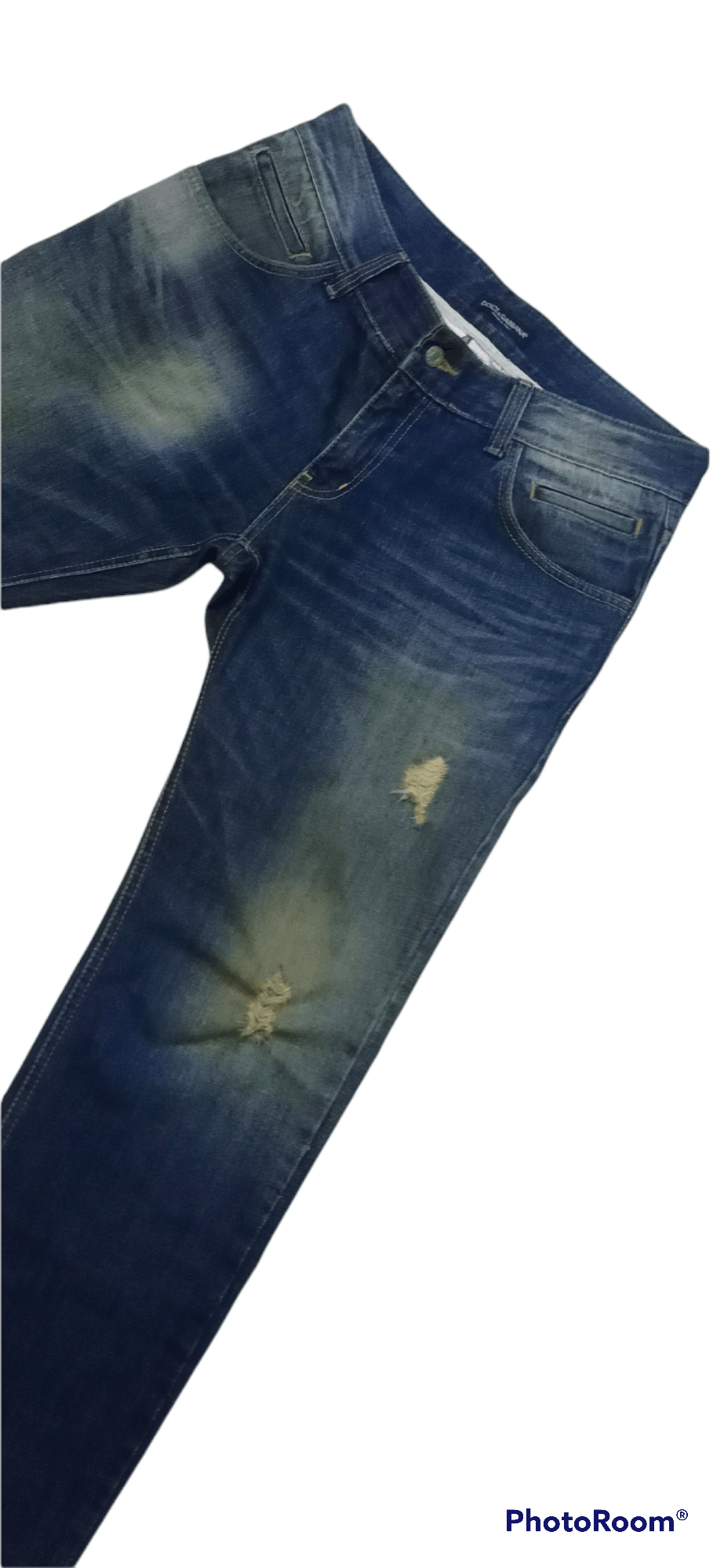 Dolce & Gabbana × Vintage Vintage Distressed Dolce & Gabbana Ripped Denim Size US 34 / EU 50 - 3 Thumbnail