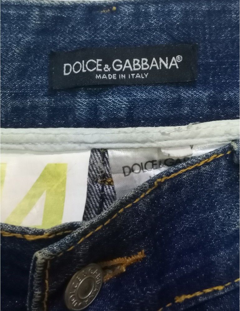 Dolce & Gabbana × Vintage Vintage Distressed Dolce & Gabbana Ripped Denim Size US 34 / EU 50 - 9 Thumbnail