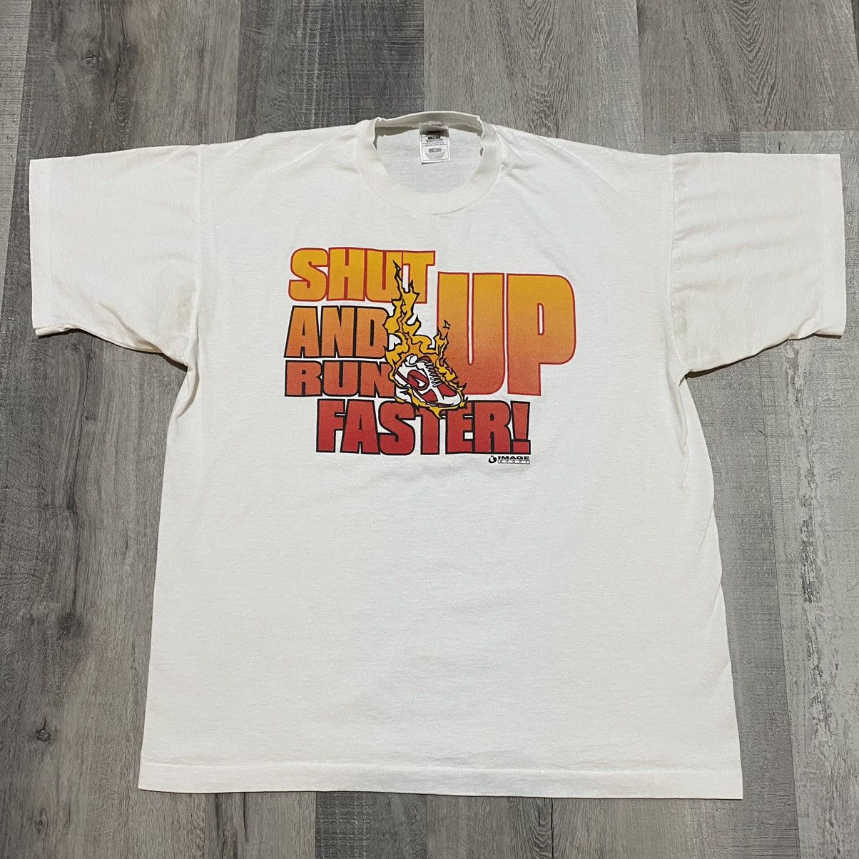 shut up and run nike shirt