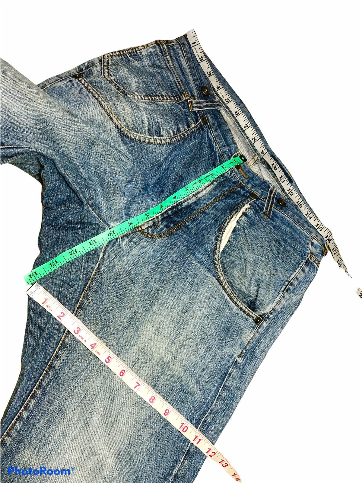 Japanese Brand × RAGEBLUE RAGEBLUE DISTRESSED DENIM Size US 32 / EU 48 - 9 Thumbnail