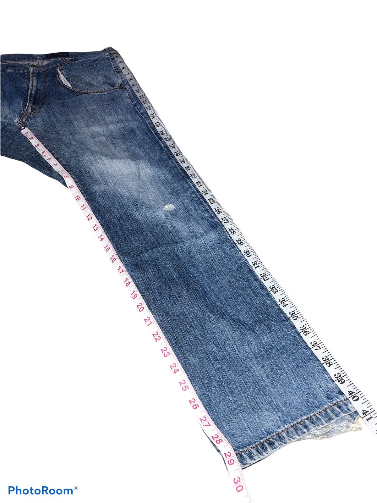 Japanese Brand × RAGEBLUE RAGEBLUE DISTRESSED DENIM Size US 32 / EU 48 - 10 Thumbnail