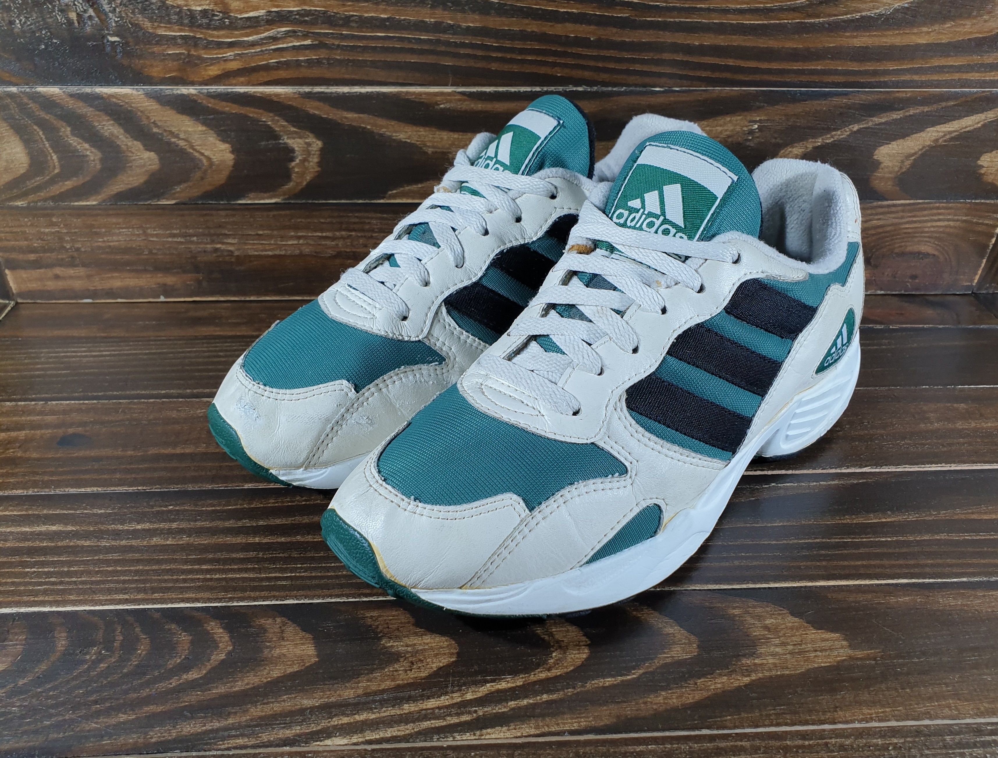 Adidas × Vintage Vintage 1997 ADIDAS ESOTERIC CUSHION Sneakers Very Rare Size US 7.5 / EU 40-41 - 5 Thumbnail