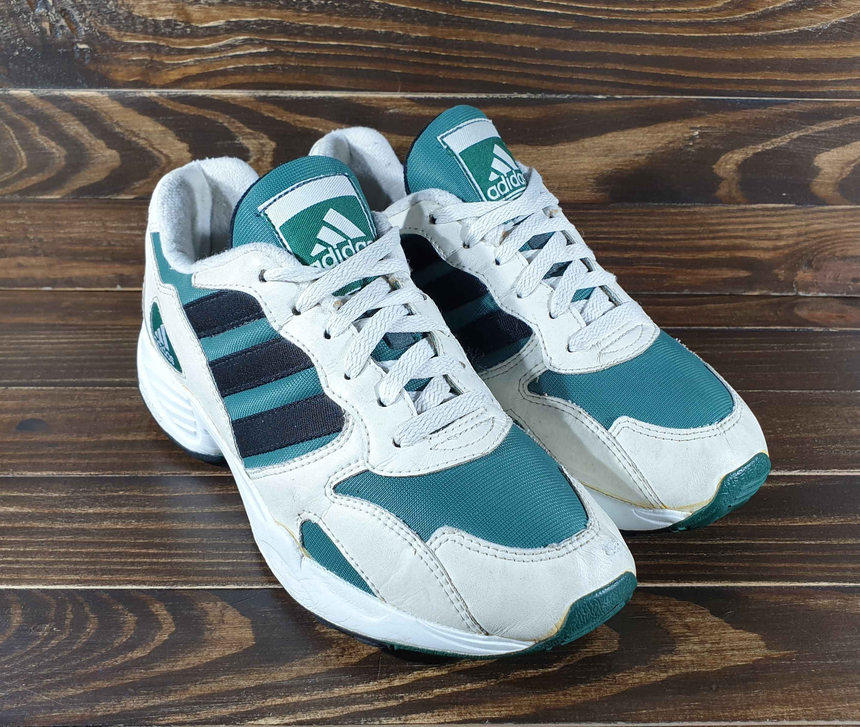 Adidas × Vintage Vintage 1997 ADIDAS ESOTERIC CUSHION Sneakers Very Rare Size US 7.5 / EU 40-41 - 2 Thumbnail