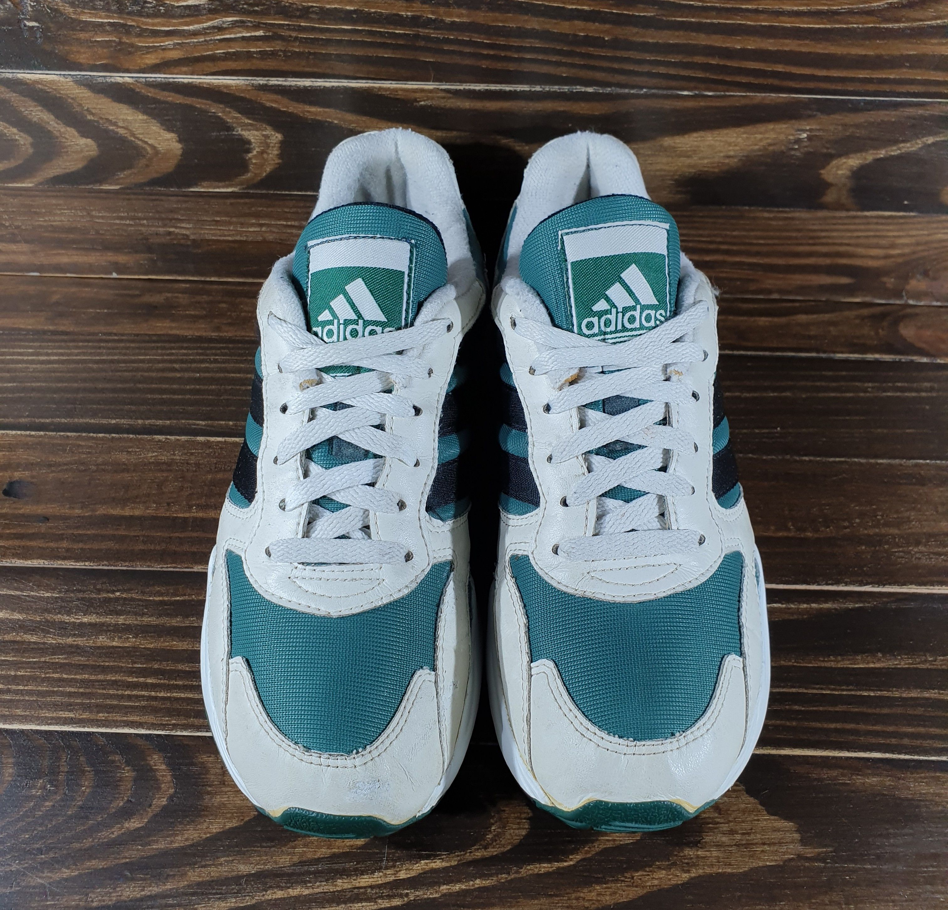 Adidas × Vintage Vintage 1997 ADIDAS ESOTERIC CUSHION Sneakers Very Rare Size US 7.5 / EU 40-41 - 16 Thumbnail