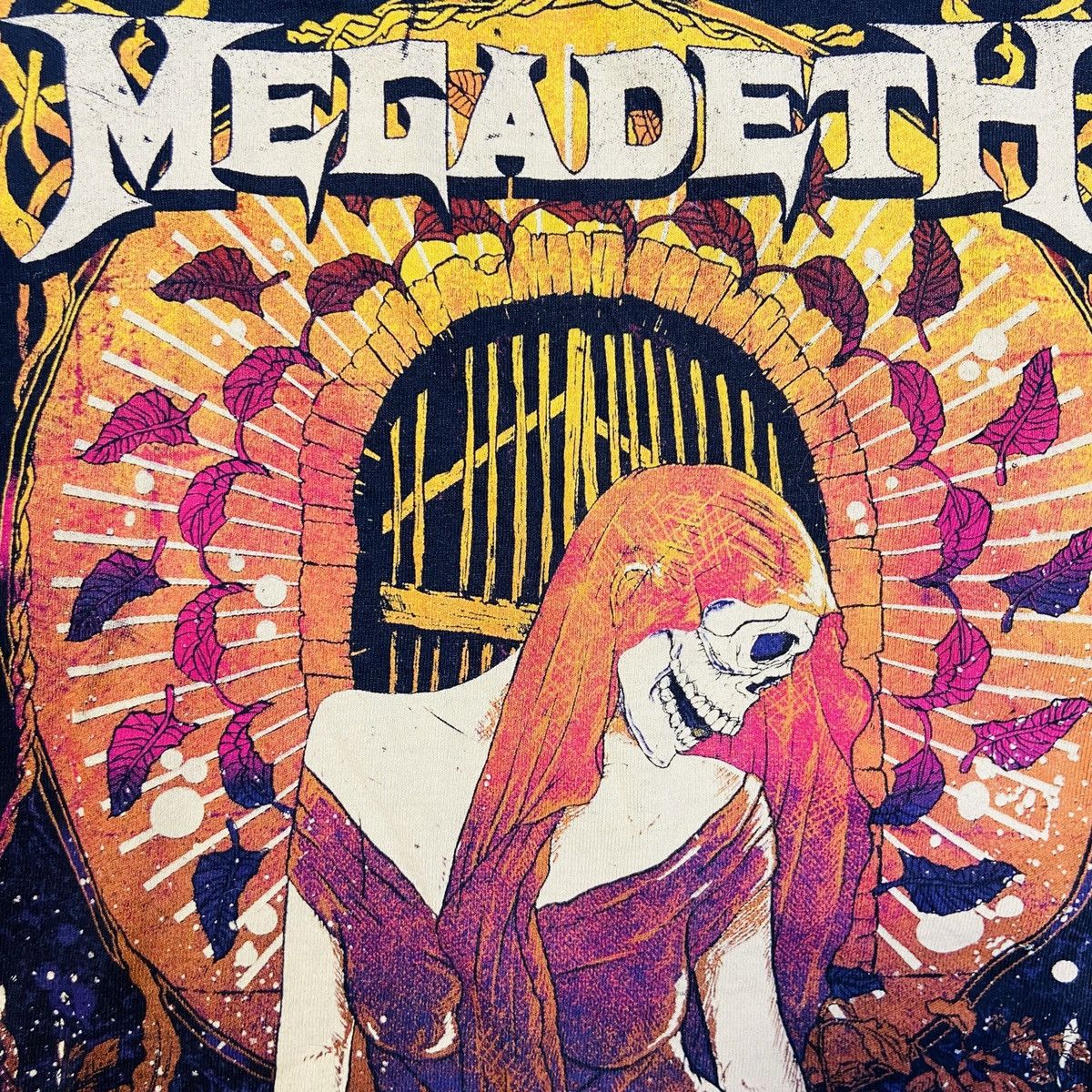Band Tees MEGADETH VINTAGE Y2K RARE FADED LONG SLEEVE T SHIRT - 1331 Size US L / EU 52-54 / 3 - 7 Thumbnail