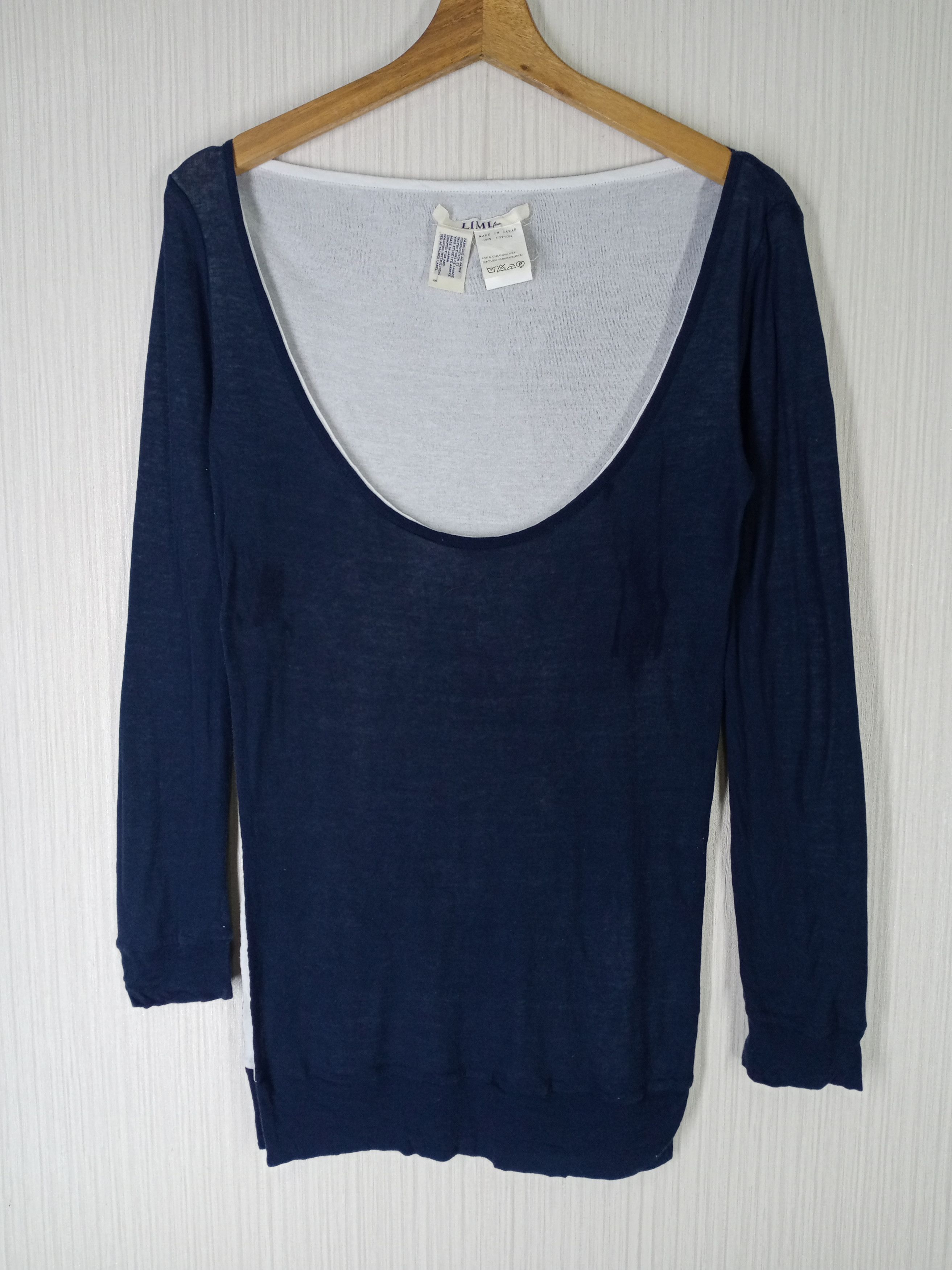 Limi Feu Limi Feu Japanese Designer Yohji Yamamoto Tshirt Size S / US 4 / IT 40 - 1 Thumbnail