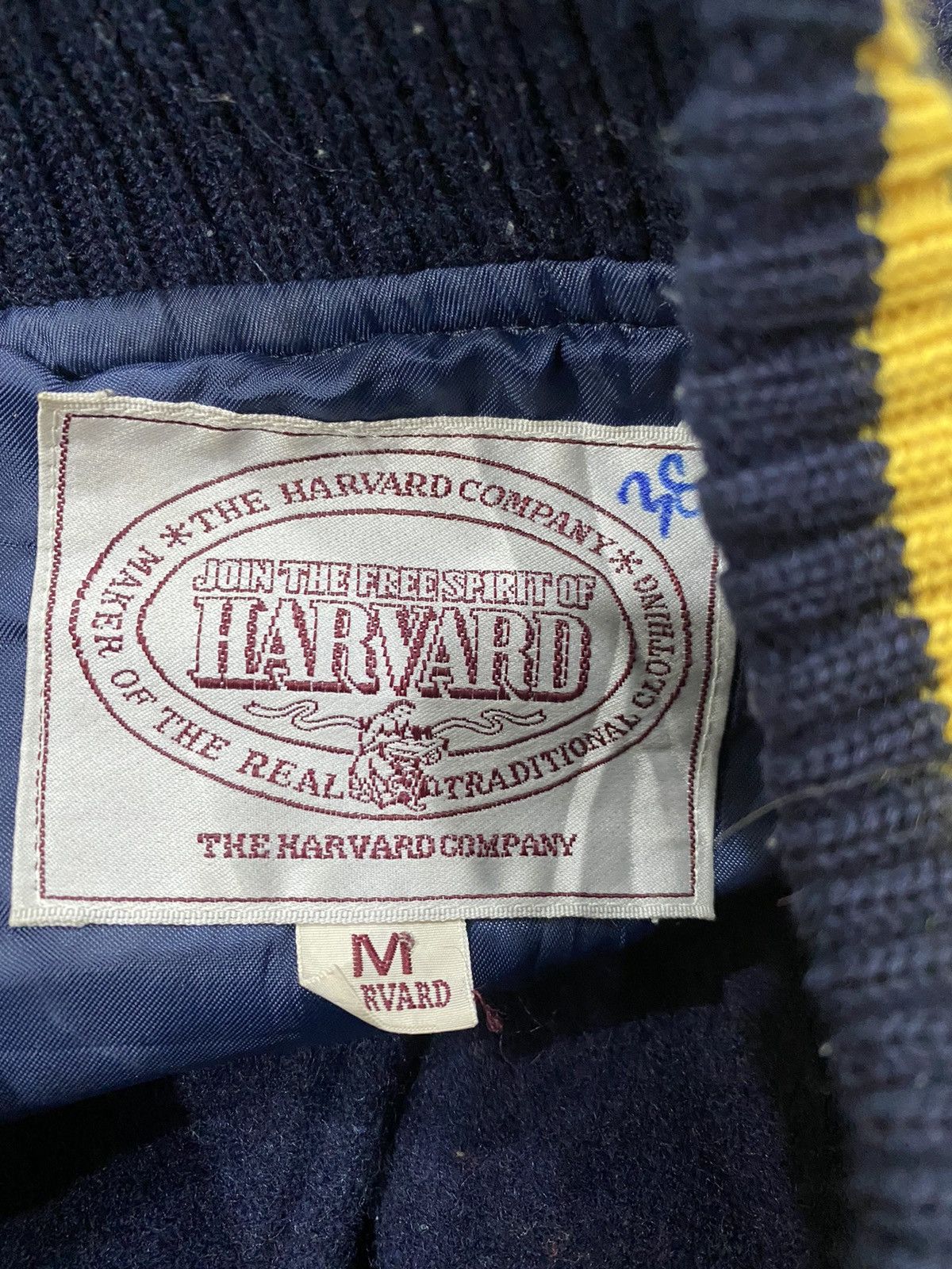 Vintage VINTAGE HARVARD BASEBALL VARSITY JACKET Size US M / EU 48-50 / 2 - 4 Thumbnail