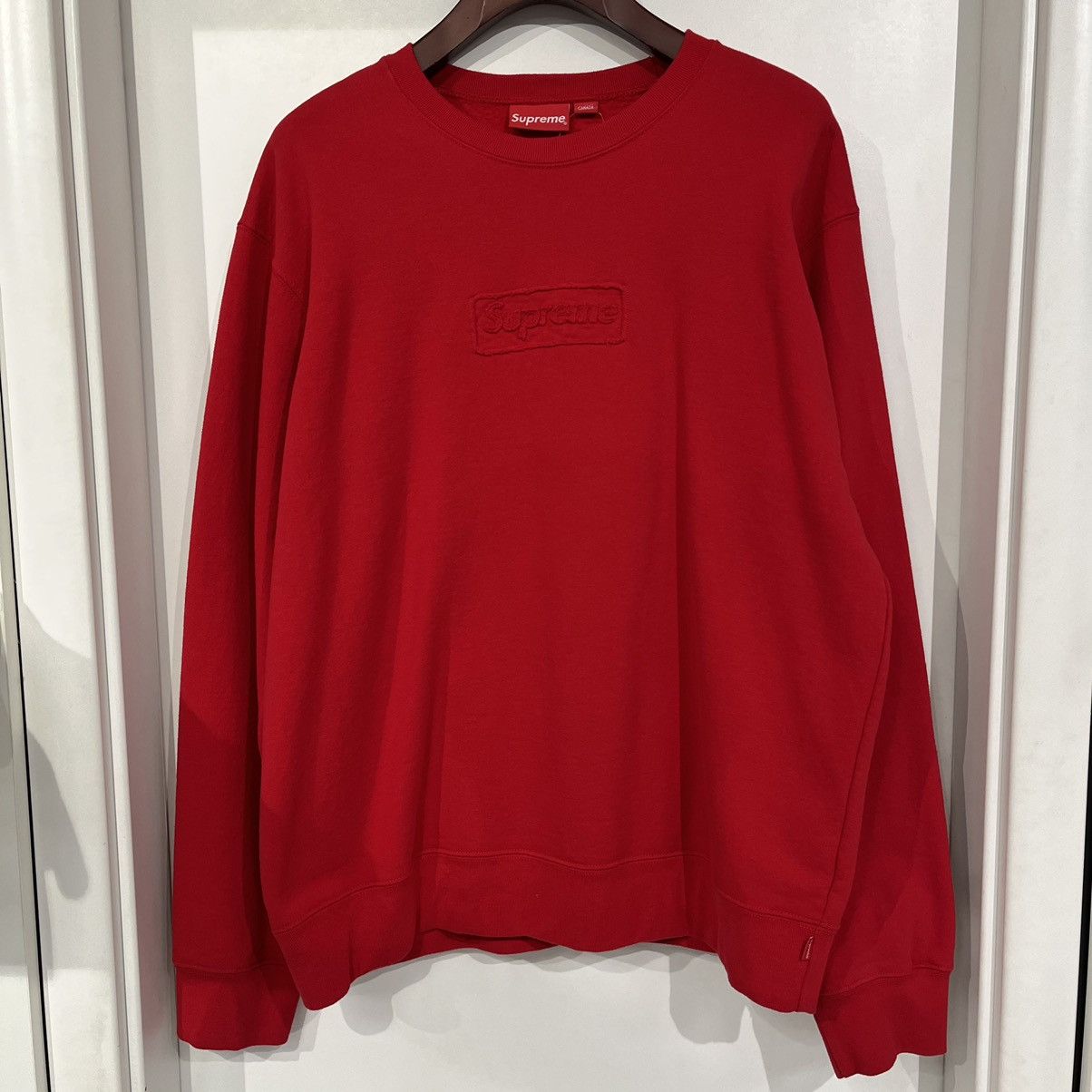 Supreme Cut Out Box Logo | Grailed