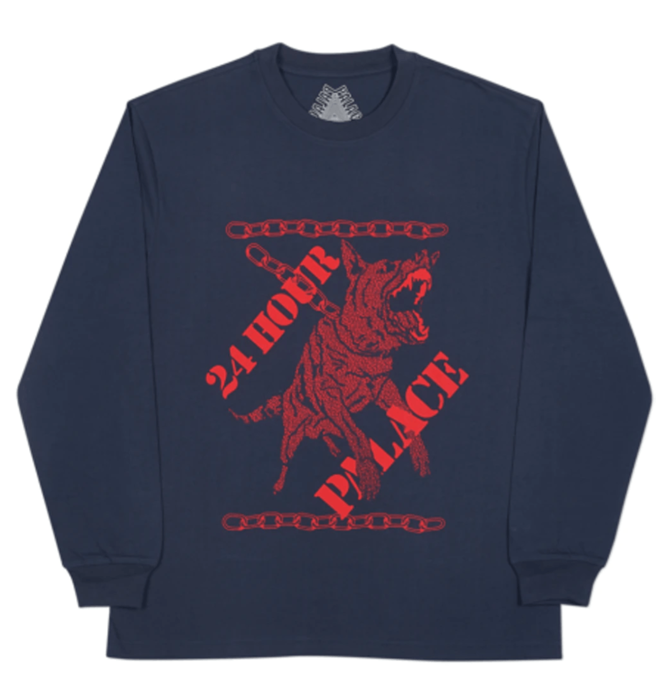 Palace Carhartt Wip Logo Longsleeve Black - Palace Carhartt