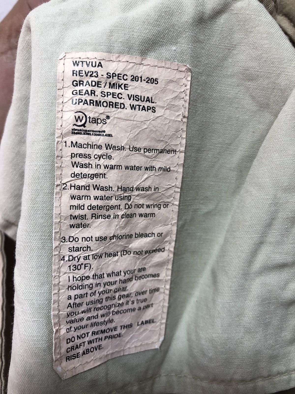 Wtaps WTAPS Cargo Pants Linen Military WTVUA Zip Size US 32 / EU 48 - 9 Thumbnail