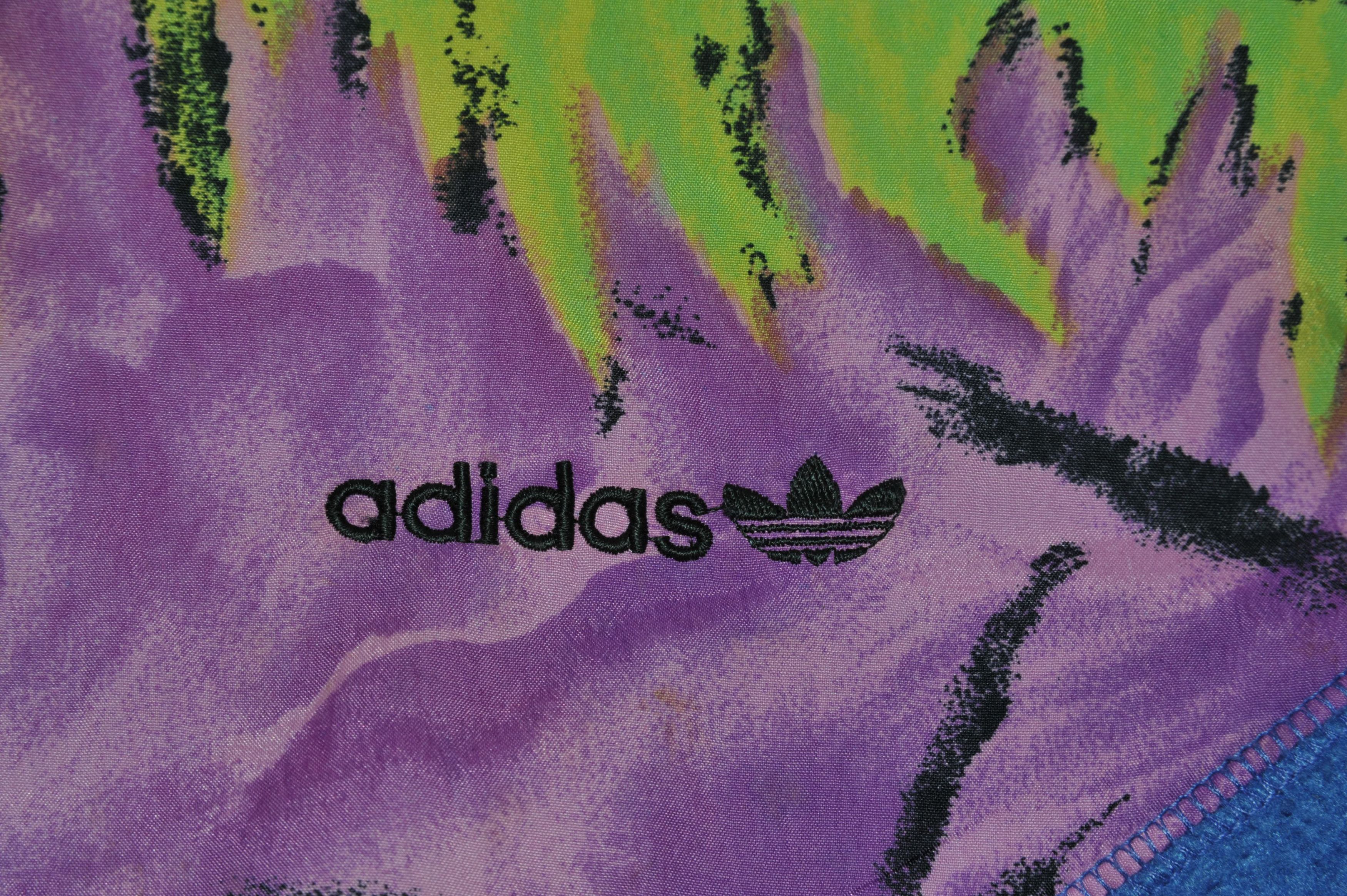 Adidas Vintage 90s Adidas Fleece Size US L / EU 52-54 / 3 - 3 Thumbnail