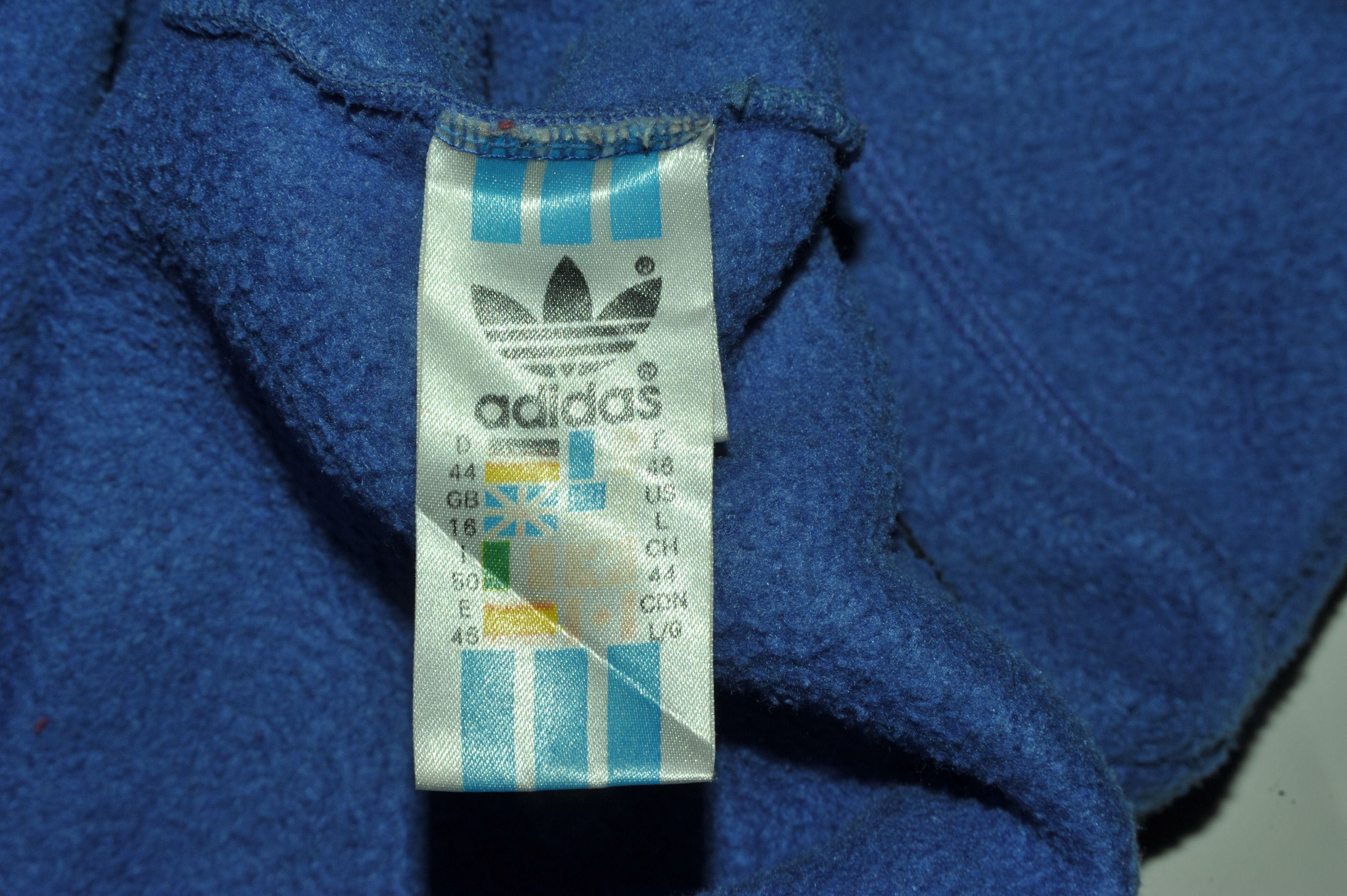 Adidas Vintage 90s Adidas Fleece Size US L / EU 52-54 / 3 - 6 Thumbnail