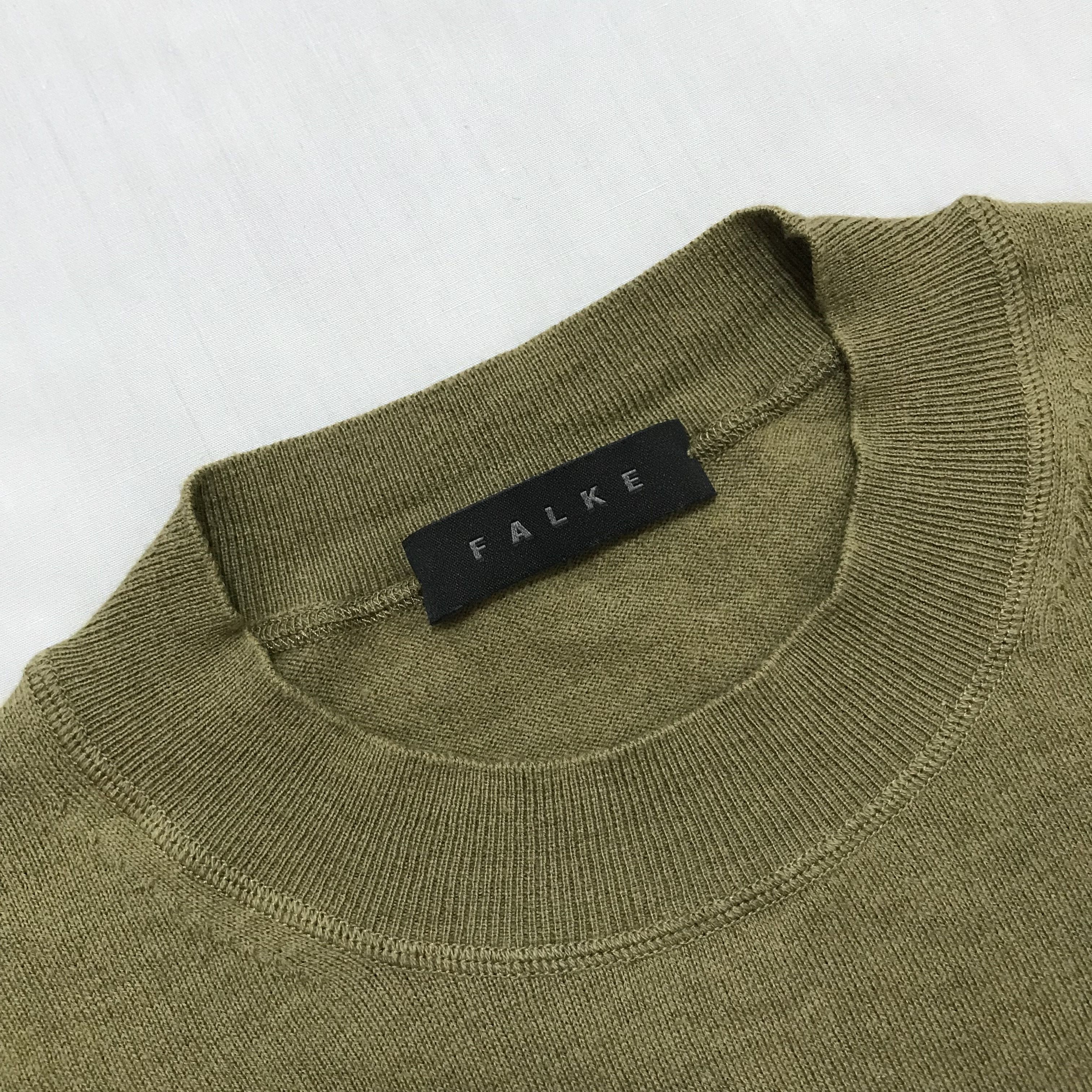 FALKE FALKE Pullover Jumper Sweater Cashmere Cotton Men's Size US L / EU 52-54 / 3 - 5 Thumbnail