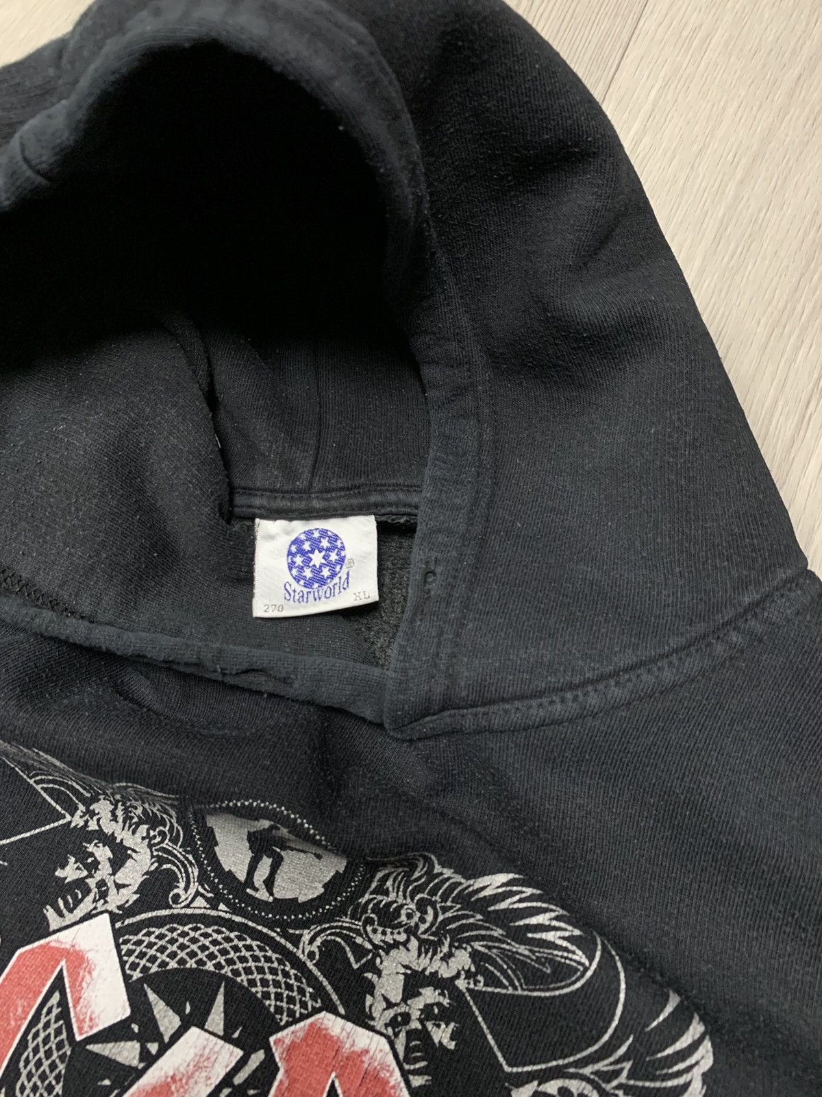 AC/DC Vintage AC⚡️DC black Hoodie Size US XL / EU 56 / 4 - 6 Thumbnail