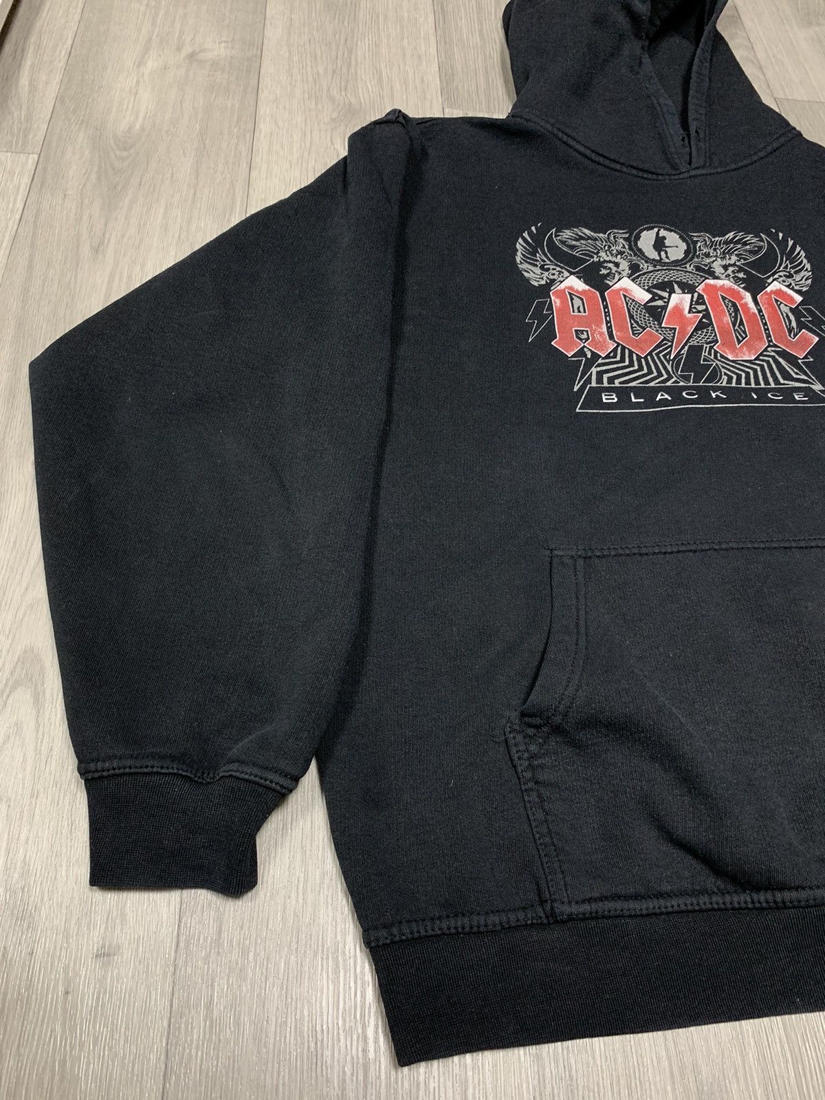 AC/DC Vintage AC⚡️DC black Hoodie Size US XL / EU 56 / 4 - 3 Thumbnail