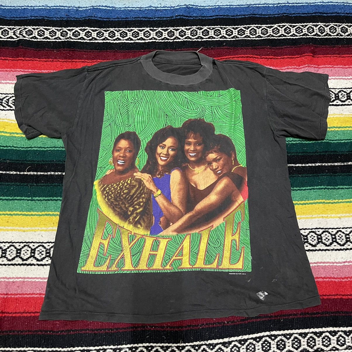 Vintage 90’s Exhale Count on Me Whitney&Cece Bootleg RapTee