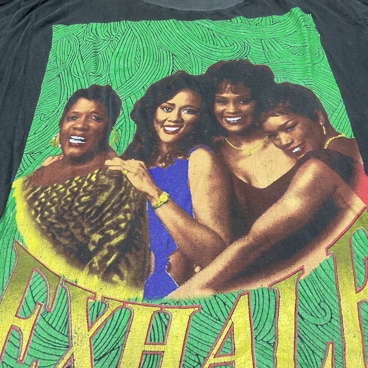 Rap Tees × Vintage Vintage 90’s Exhale Count on Me Whitney&Cece Bootleg RapTee Size US L / EU 52-54 / 3 - 4 Thumbnail