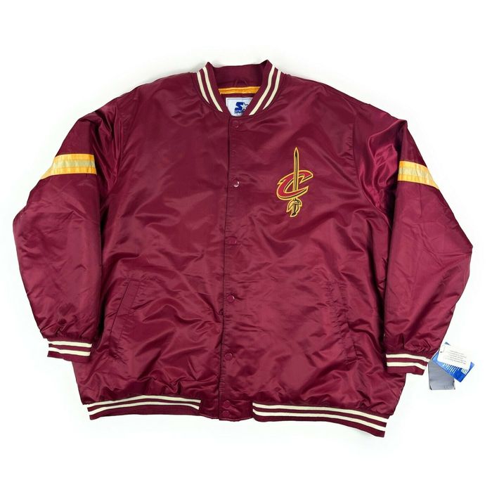 Starter Cleveland Cavaliers Starter 6XL Legacy Vintage Satin Jacket ...