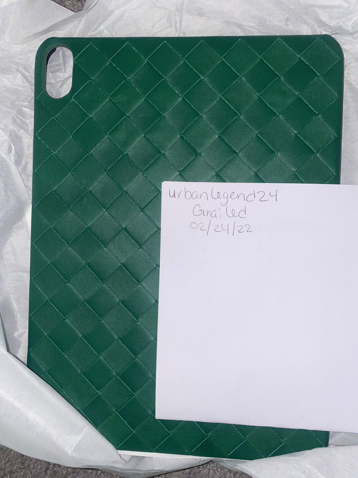 Bottega Veneta Bottega Veneta Woven IPad Pro Case | Grailed
