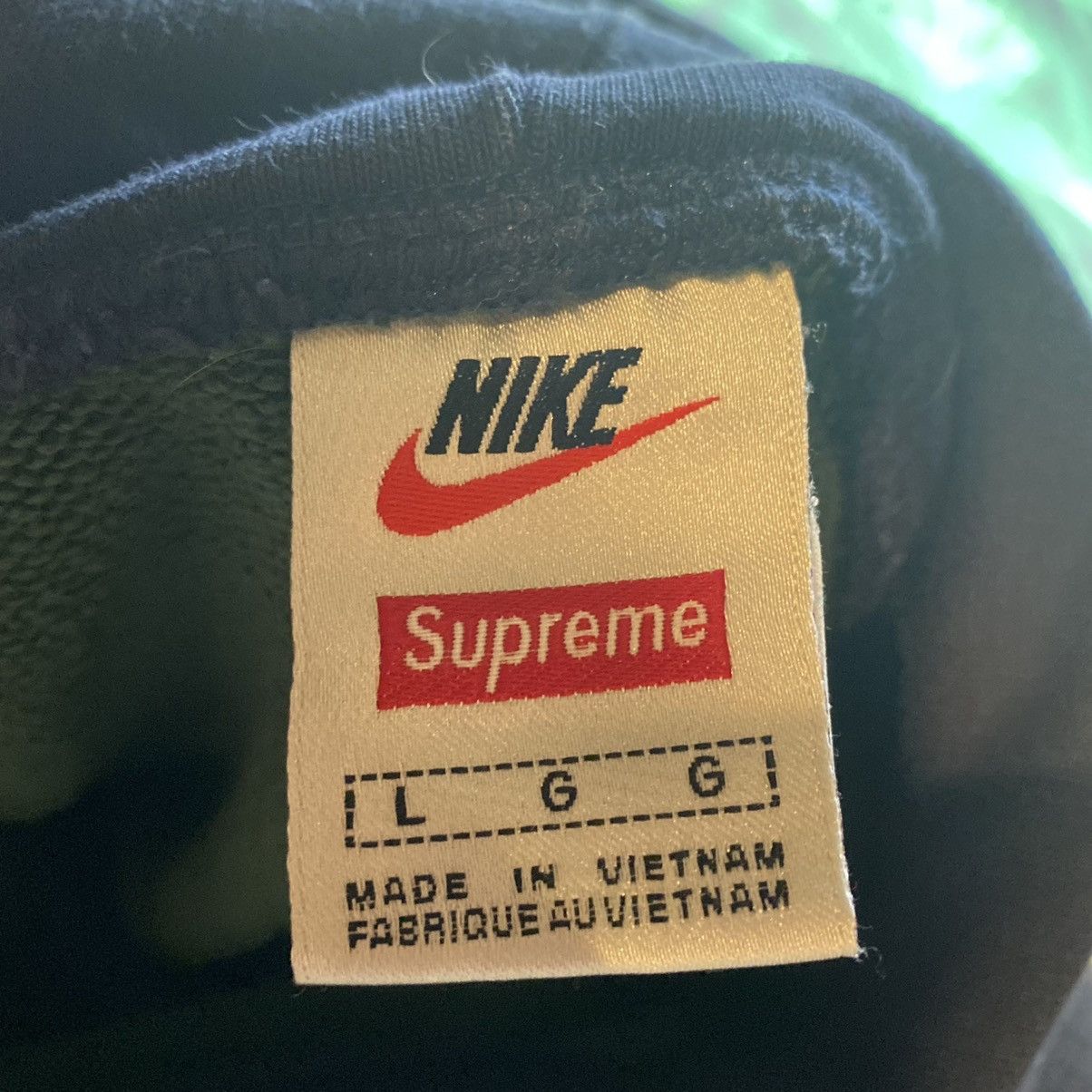 Supreme Nike striped hoodie Size US L / EU 52-54 / 3 - 5 Thumbnail