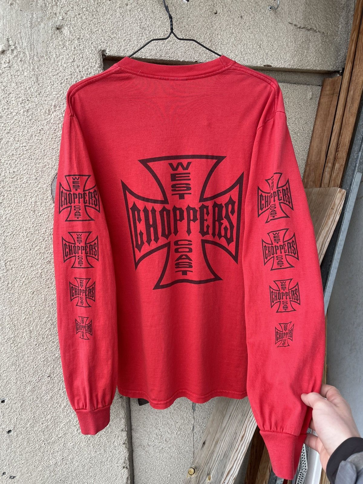 Vintage 2000’s West Coast Choppers long sleeve top