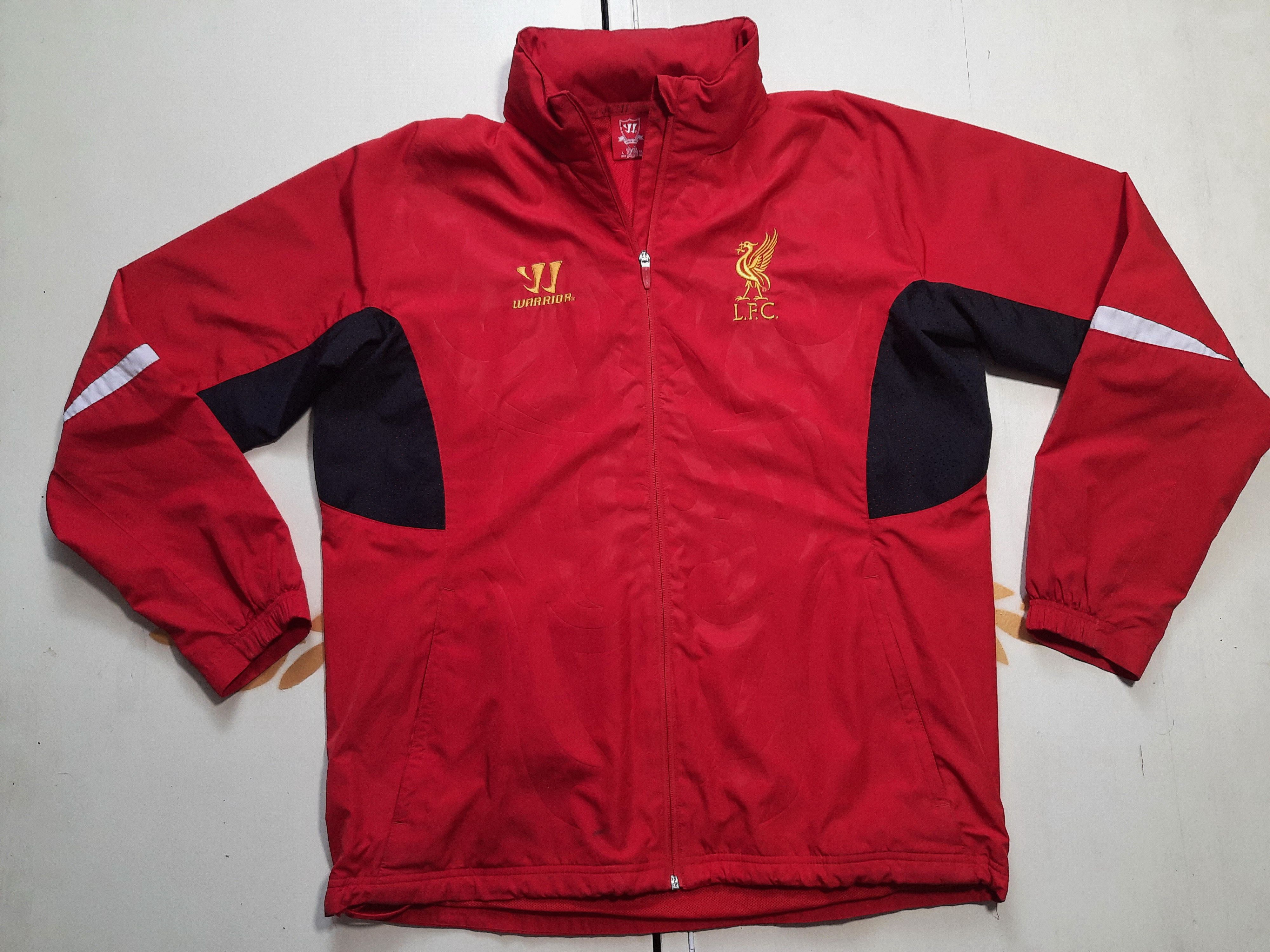 2012-13 Liverpool Warrior Track Jacket - 9/10 - (S)