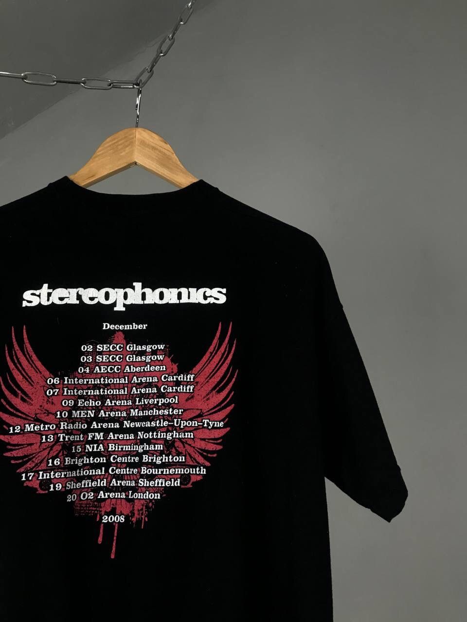 Band Tees Stereophonics vintage rock band tee Size US L / EU 52-54 / 3 - 6 Thumbnail