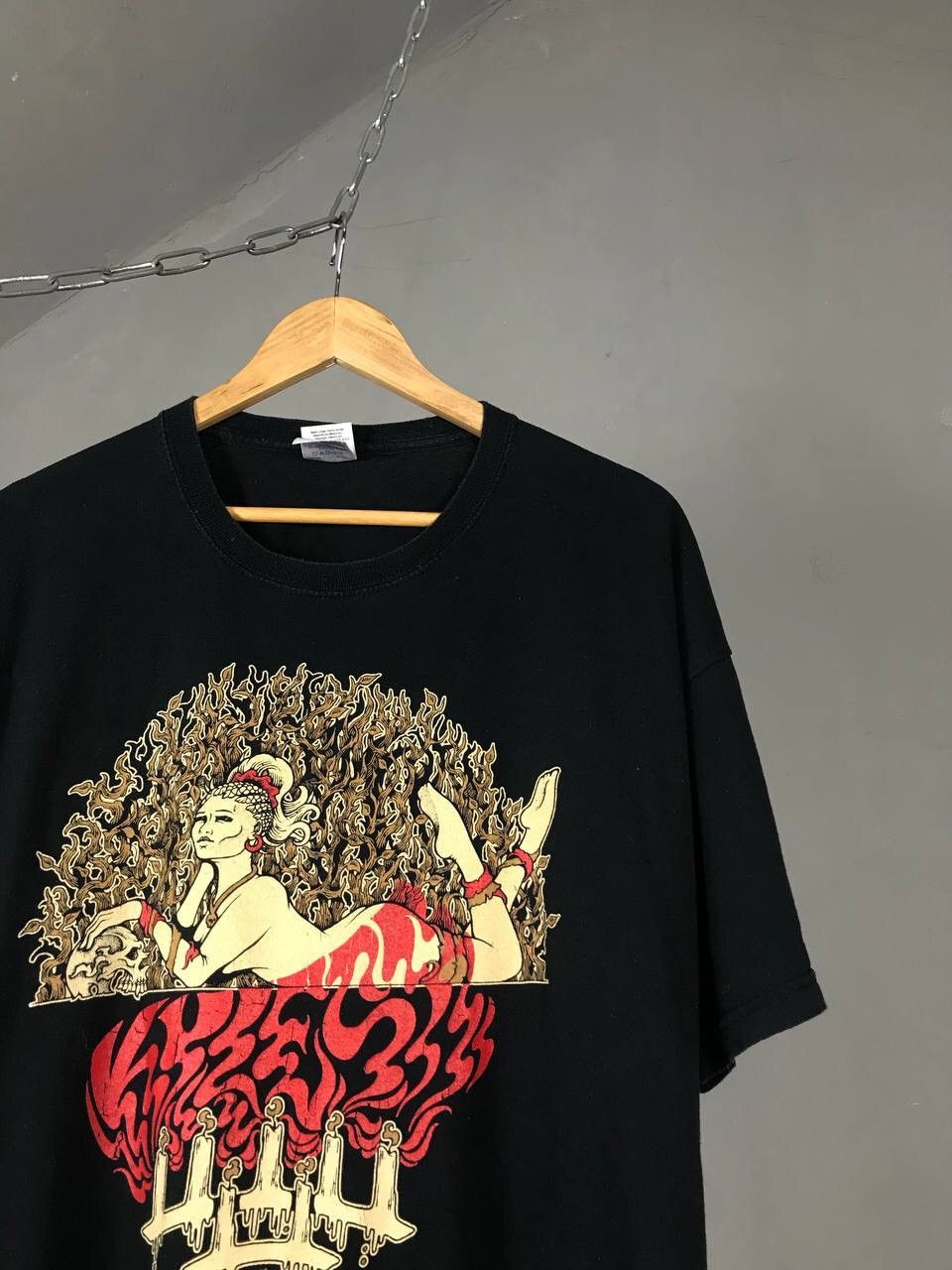 Band Tees Skulls vintage other rock tee Size US XL / EU 56 / 4 - 2 Thumbnail
